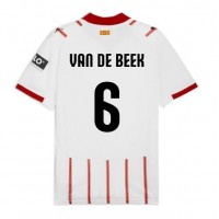 Maglie da calcio Girona Donny van de Beek #6 Prima Maglia 2025-26 Manica Corta
